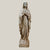 Lady of Lourdes Statue - Aged Pine