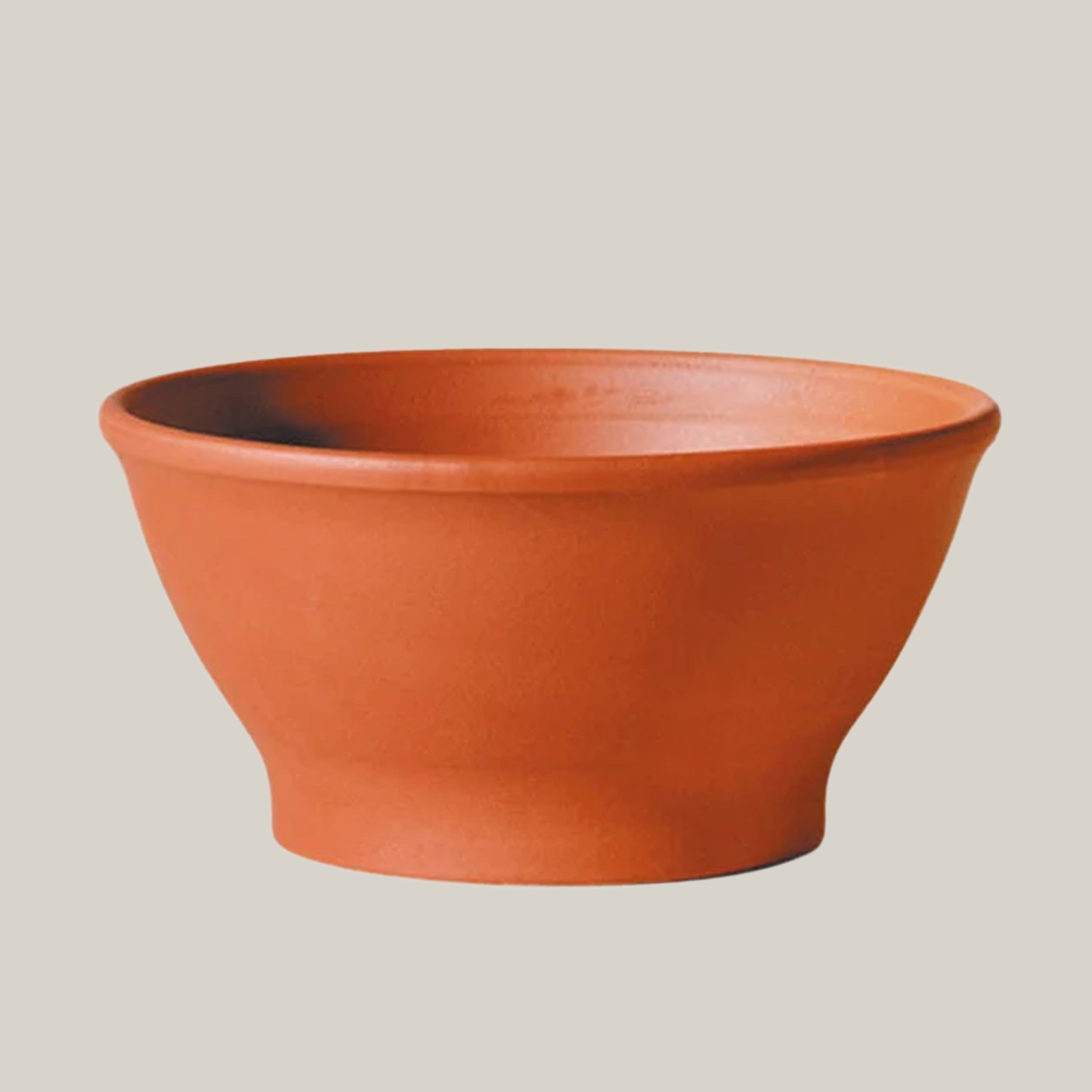 Terra cotta Smooth Bowl Planter 9" - 12"