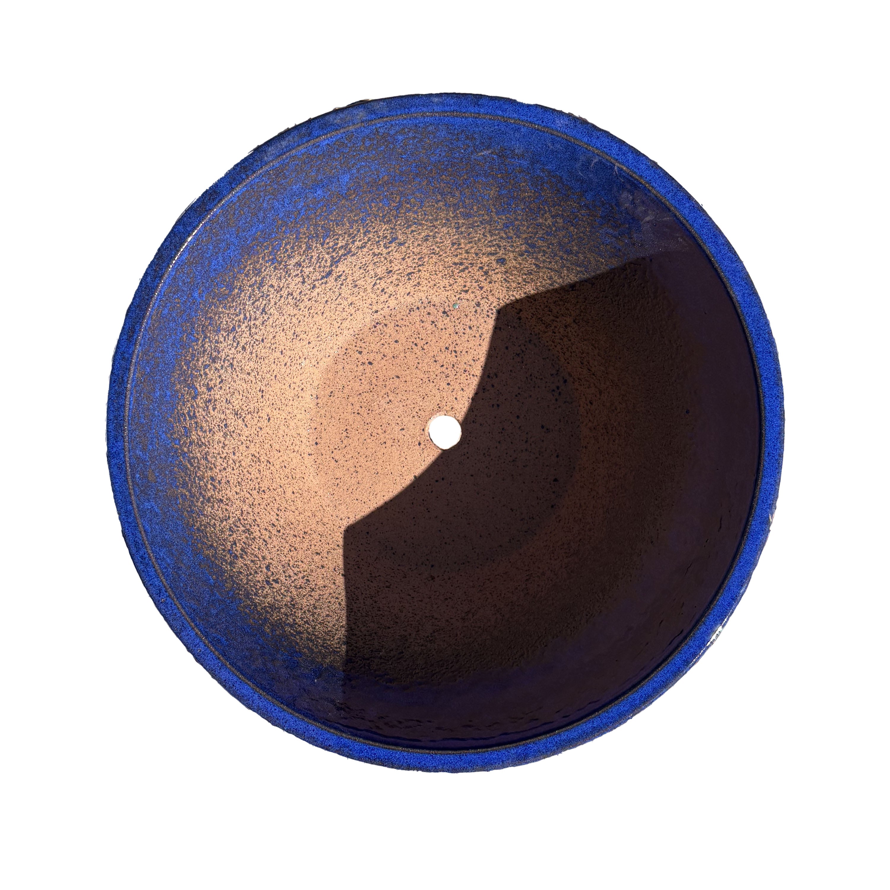 Falling Blue Low Wide Planter