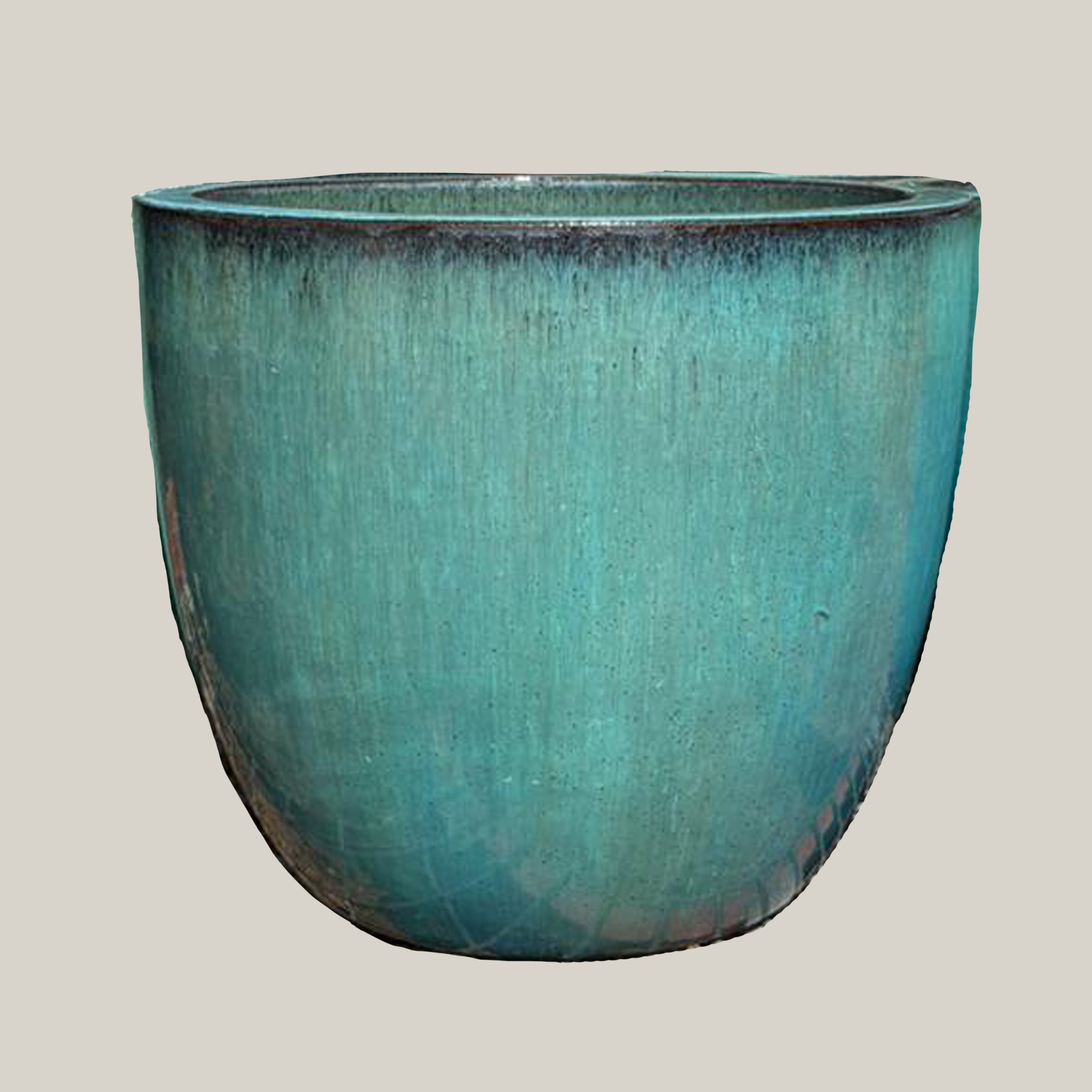 6142H82 - Falling Green Wide Bowl Planter
