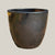 6143H83 -  Metallic Black Cylindrical Planter