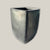 8107N14 - Matte Black Milan Rounded Edge Square Ceramic Pot