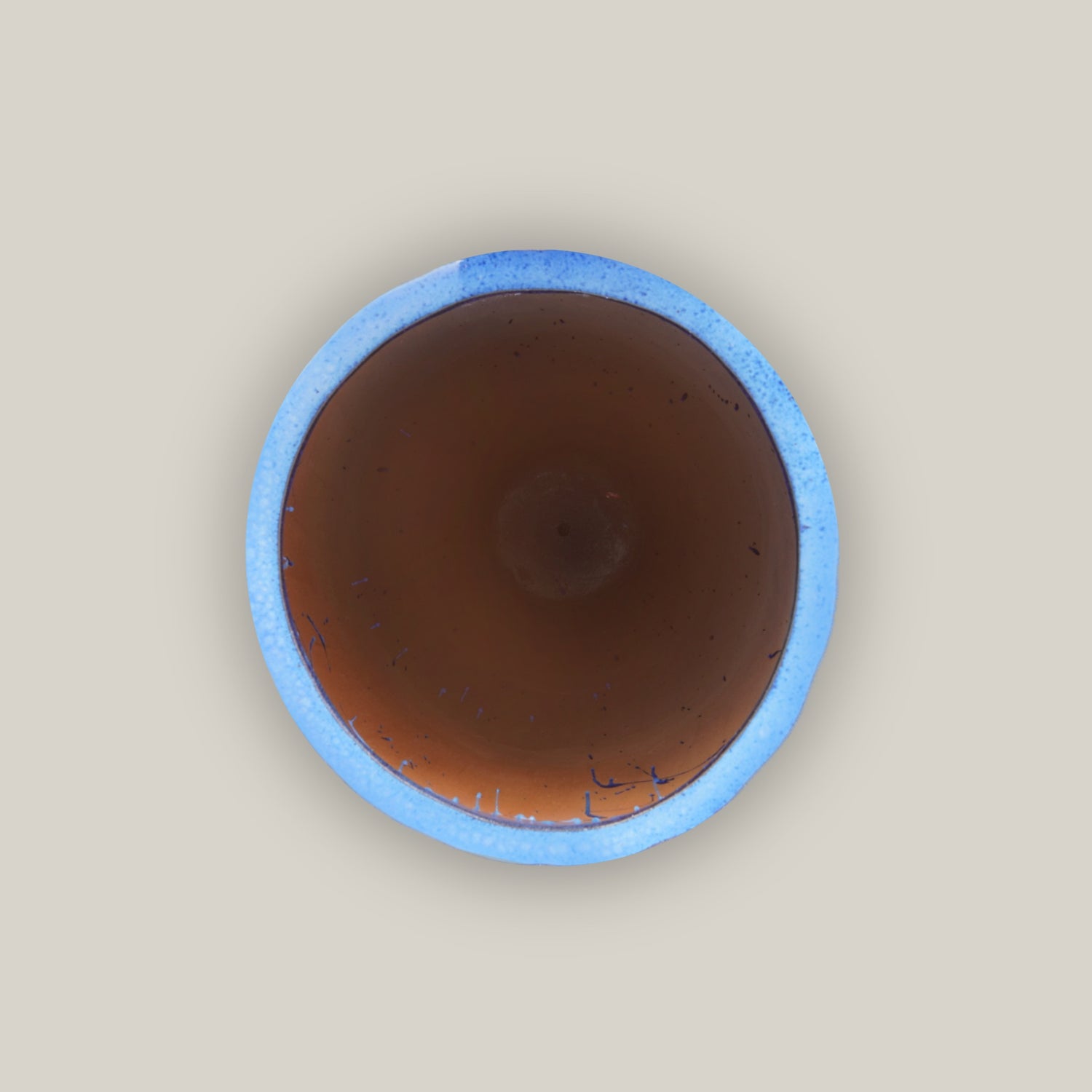 9990C1 - Cobalt Blue Tall Ceramic Seagrass Planter