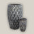 9990C42 - Seafoam Brown Tall Ceramic Seagrass Planter