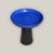 3106L17 - Ceramic Bird Bath - Falling Blue Top - Black Stand