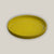 3125L38FS - Round | Atomic Yellow Ceramic Plant Saucer | High Fired Ecofriendly Clay - Sizes 8"-19.5"