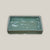 3127L16FS - Square | Green Cream Ceramic Plant Saucer | High Fired Ecofriendly Clay - Sizes 8"-15"