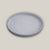 White ceramic plant saucer made from ecofriendly clay