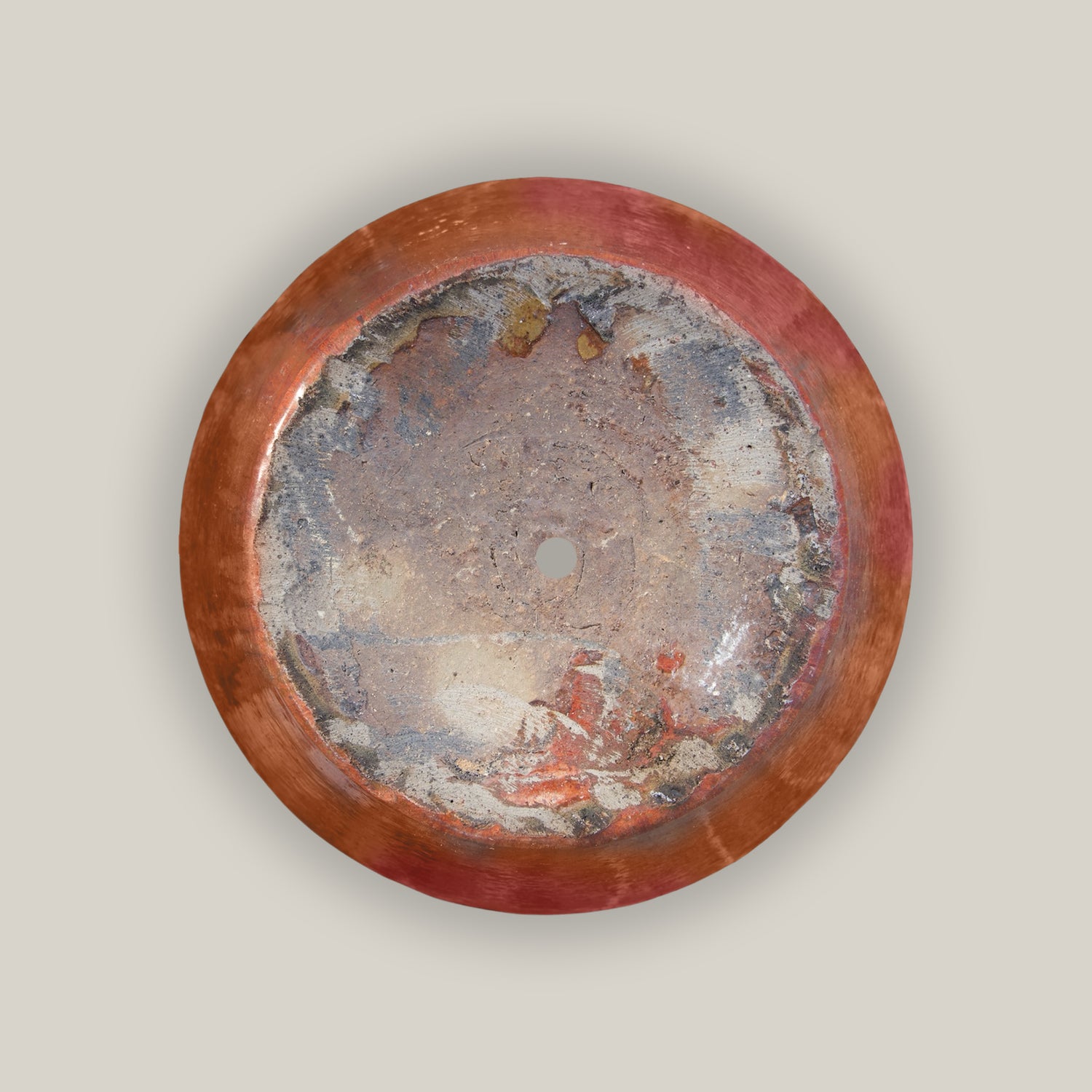 3823CO - Copper Fish Bowl Planter