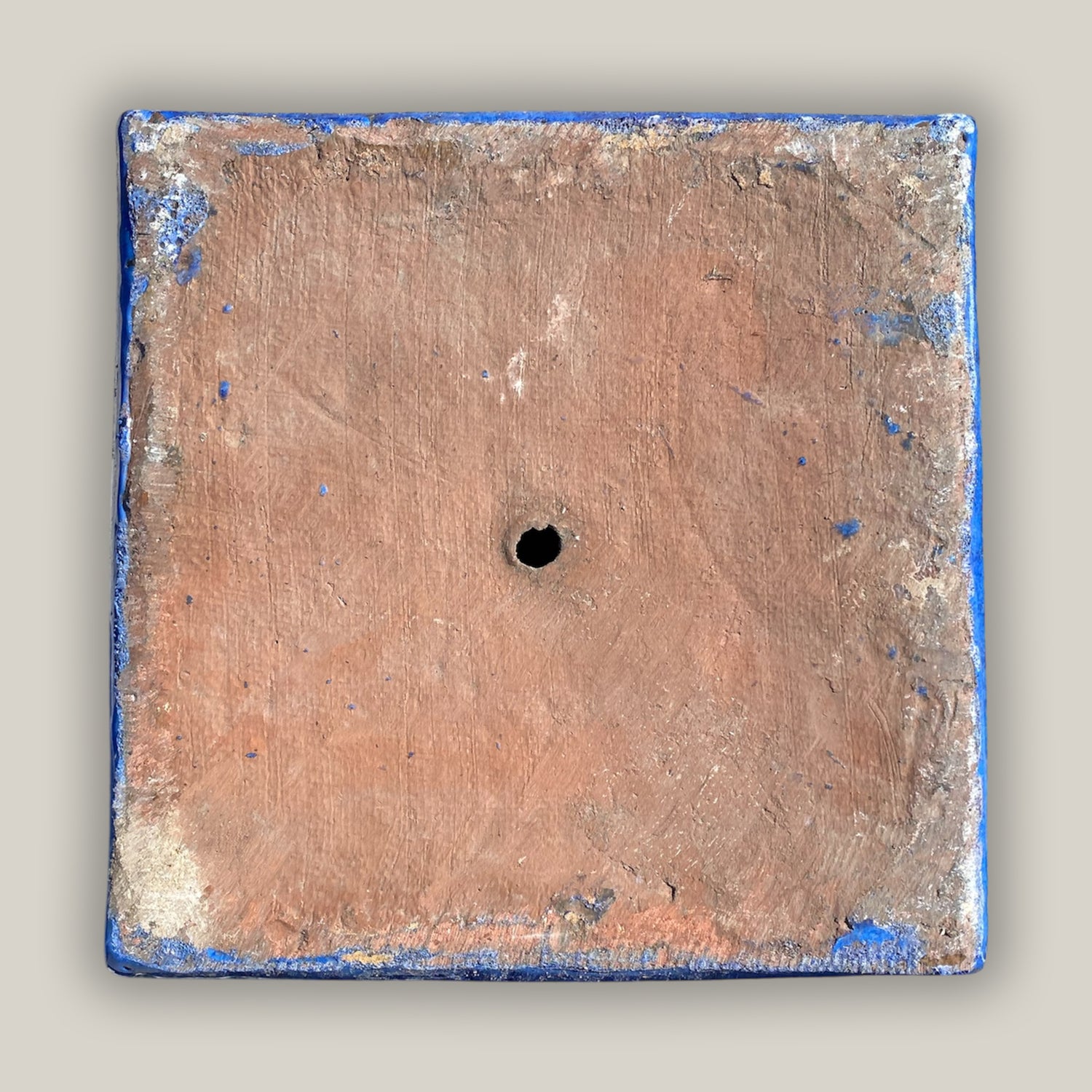 6018H47 -Blue Square Wedge Planter