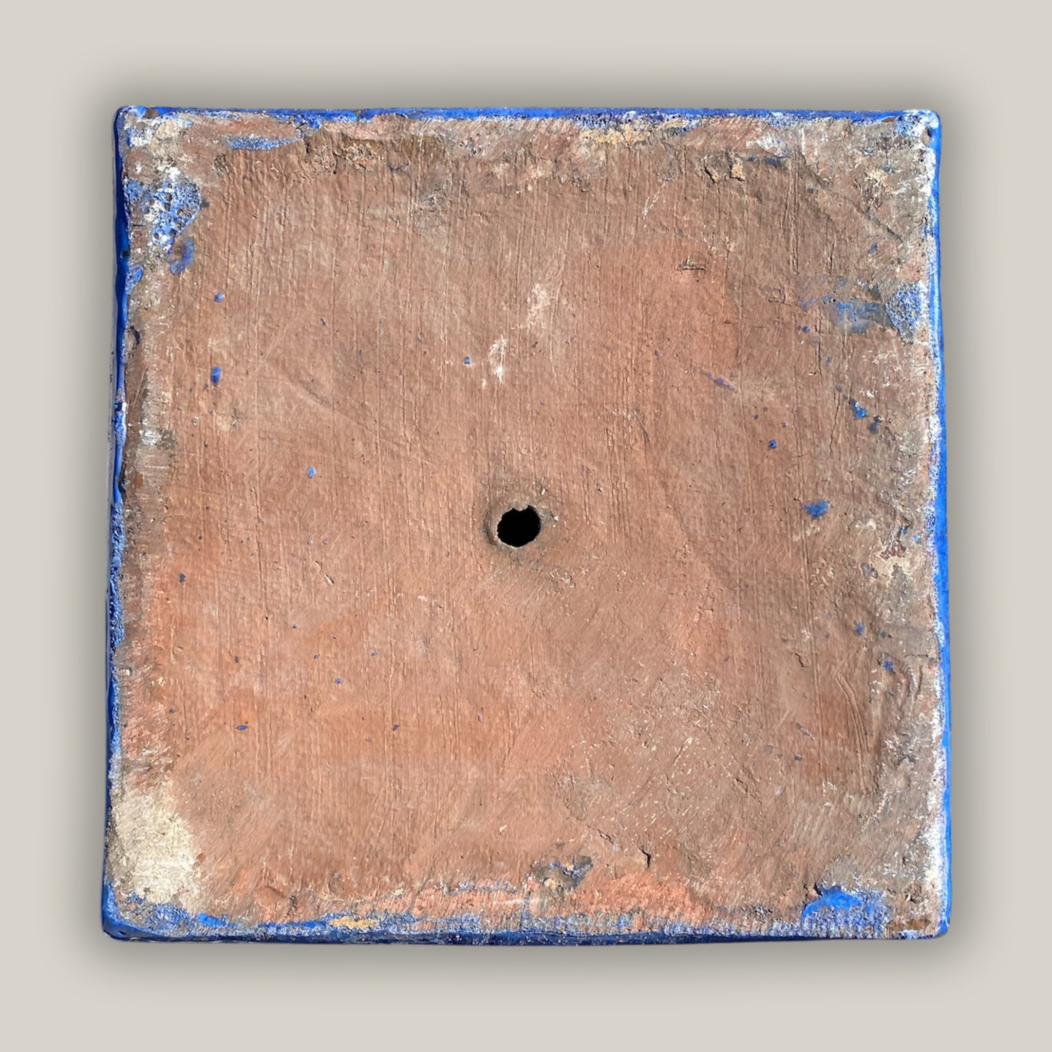 6018H47 -Blue Square Wedge Planter