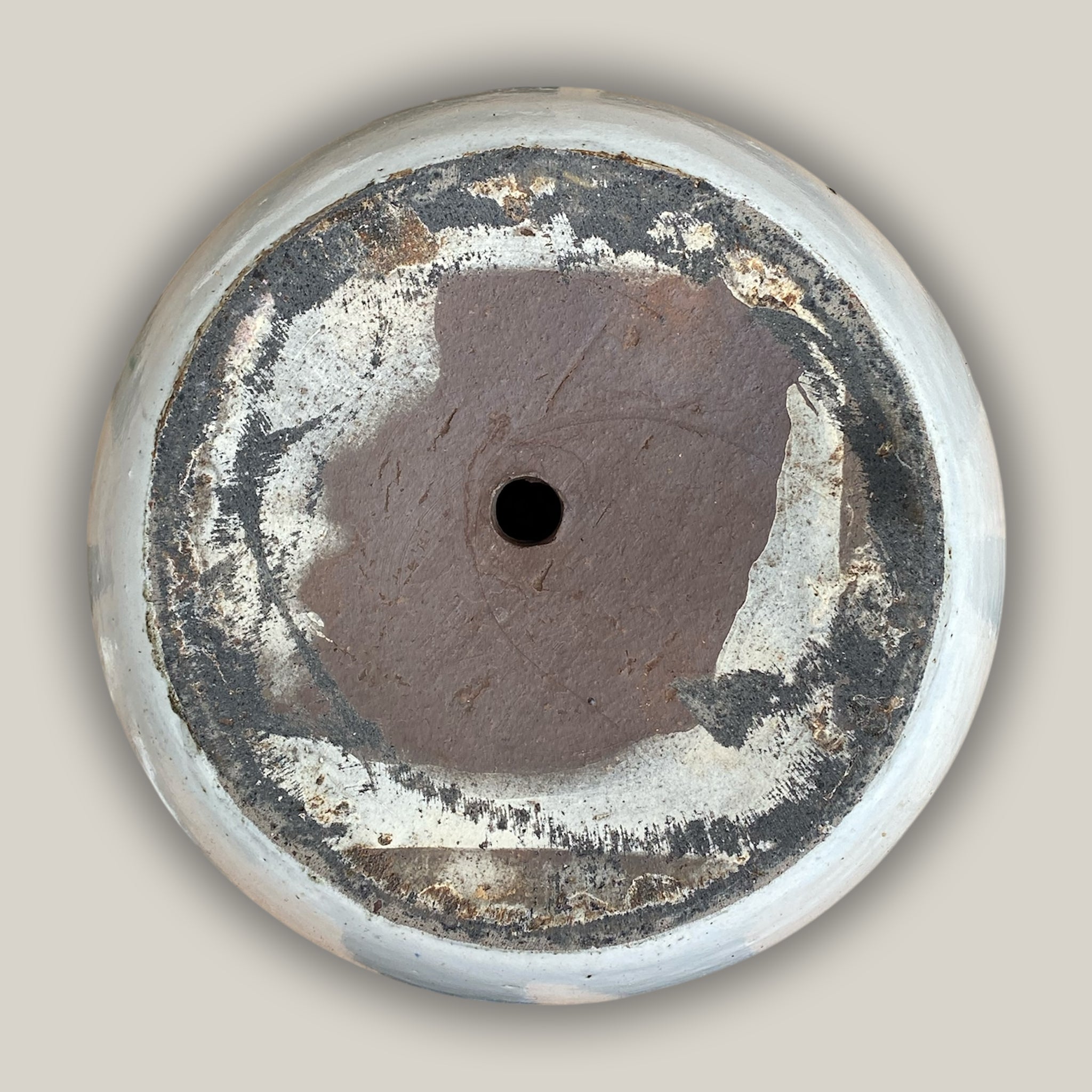 6079H25 - White Coin Pot