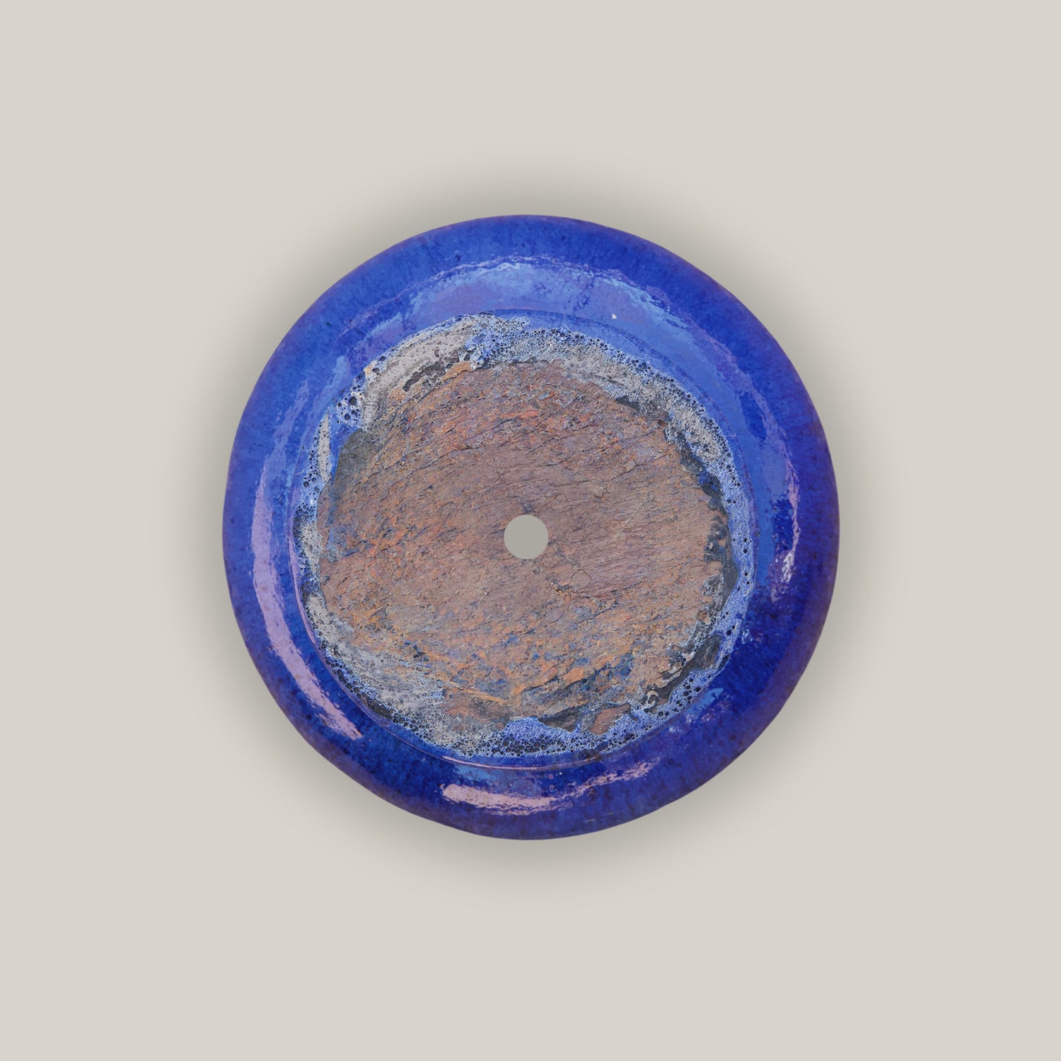 8646N8 - Blue Tavito Cup Ceramic Pot