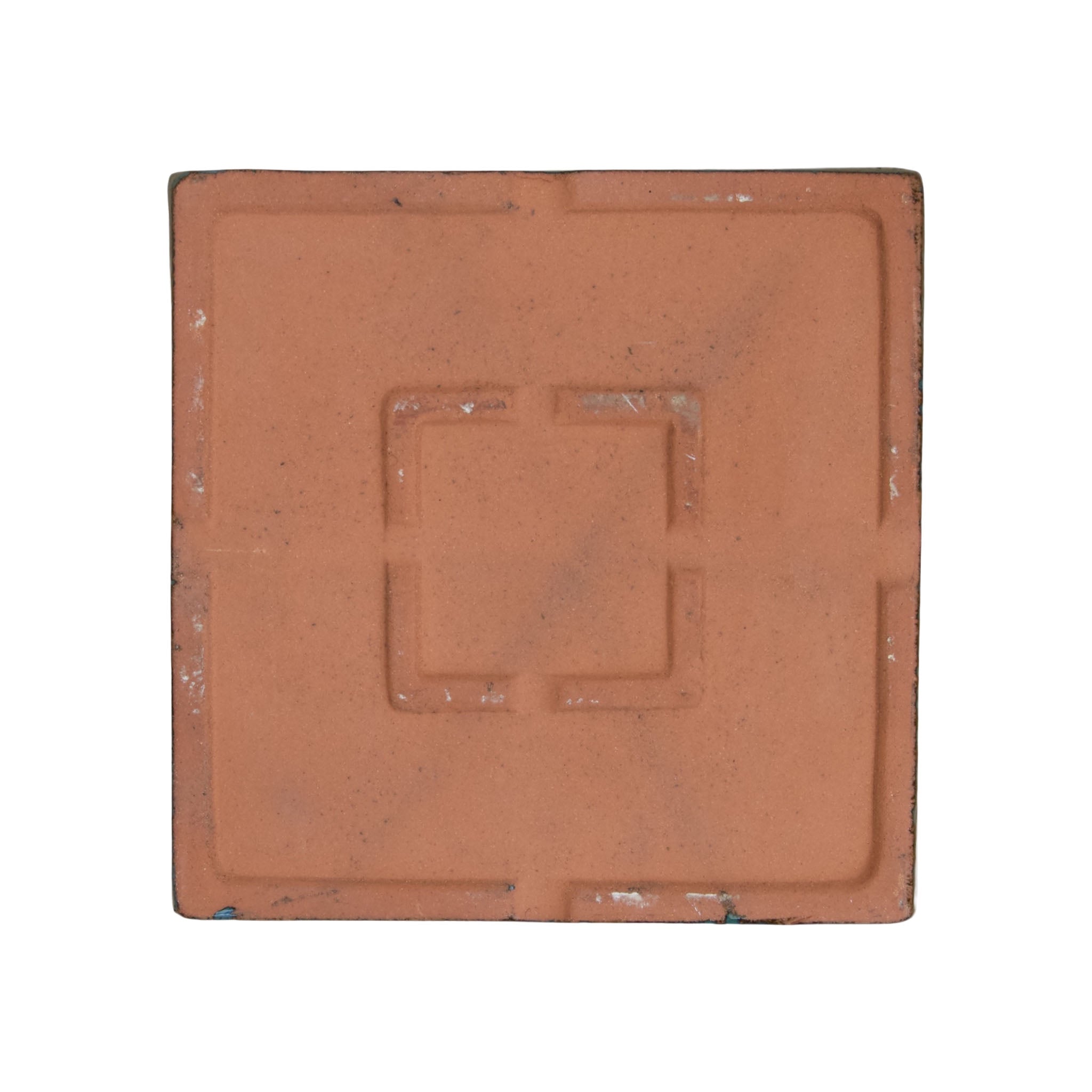 Square Jade Ceramic Clay Plant Saucer