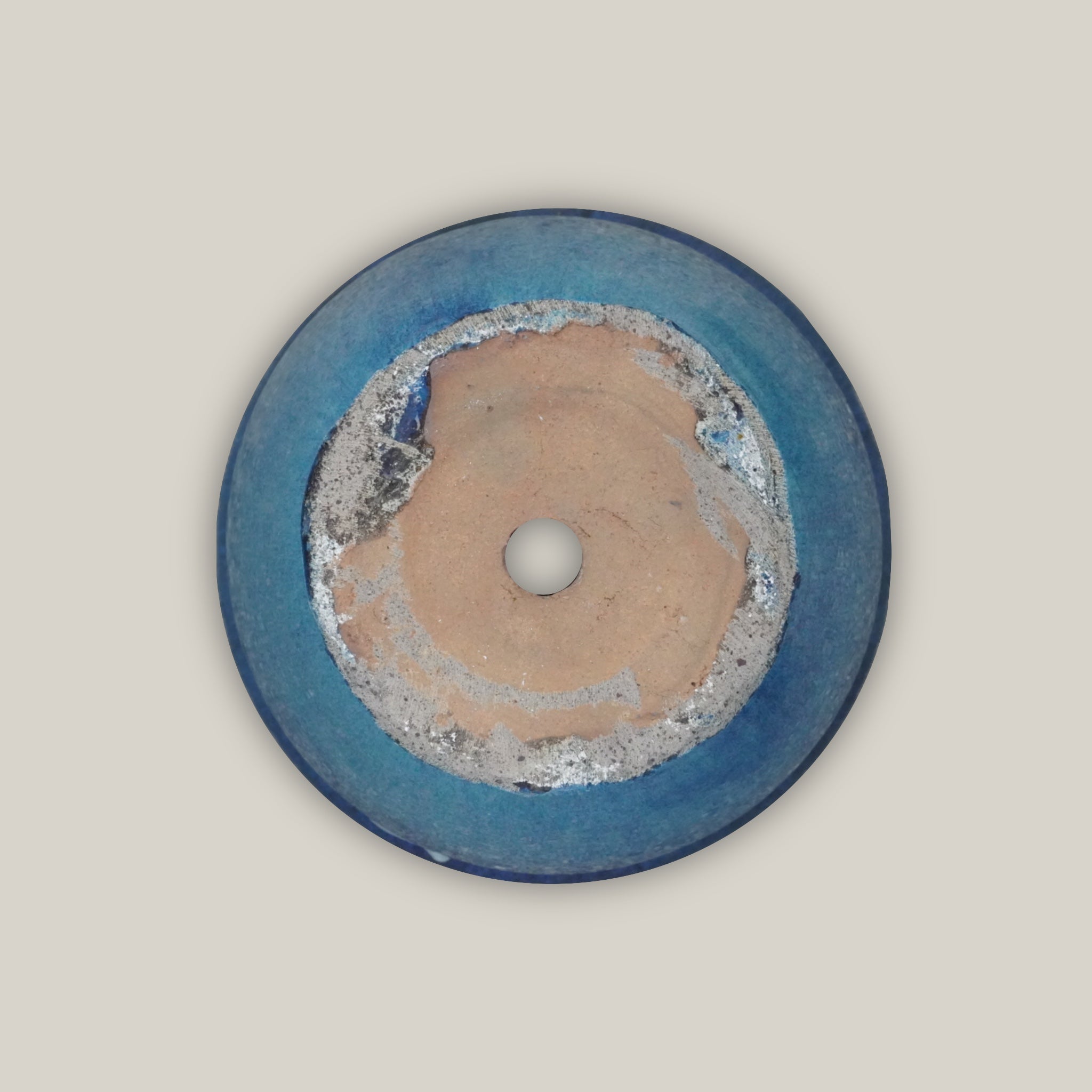 6026H1A - Turquoise Cana Pot