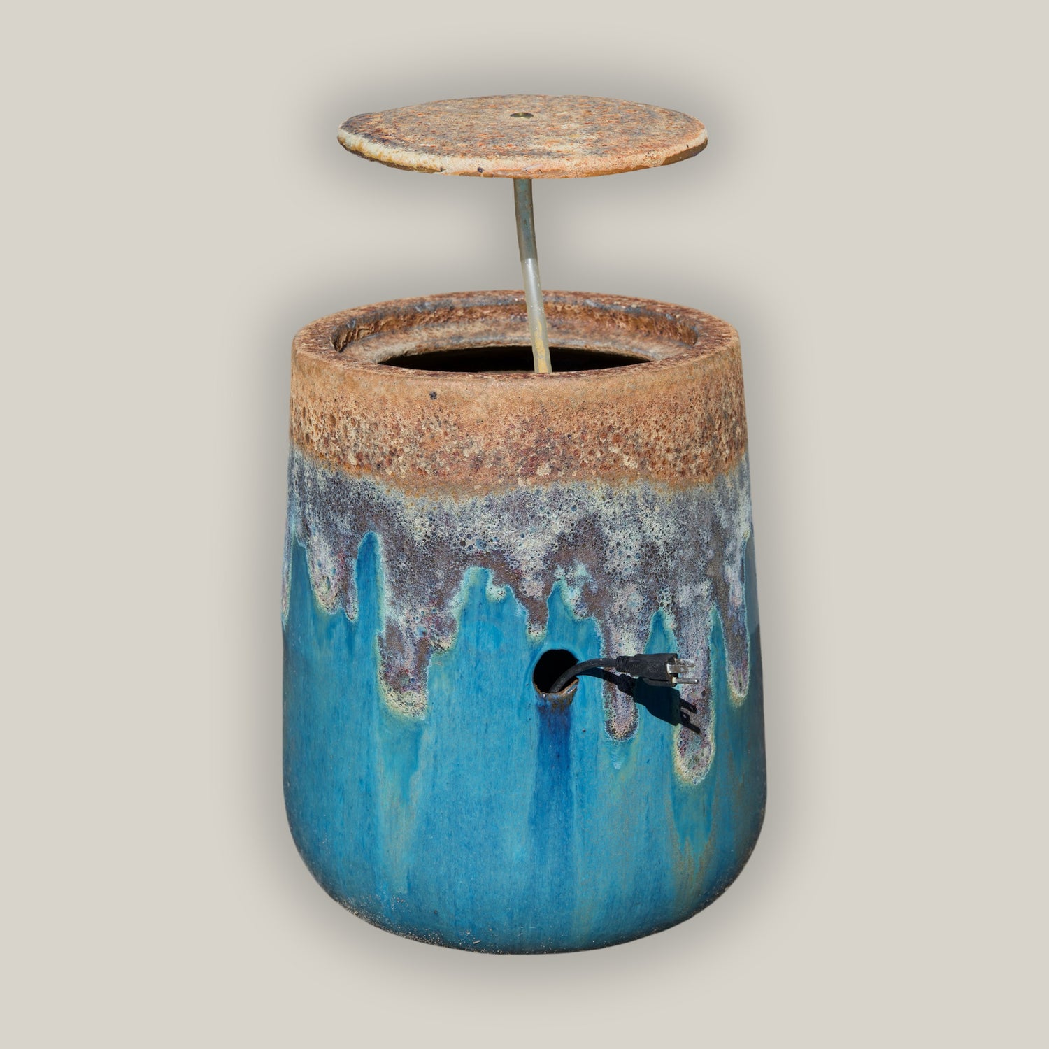 5234S43 - Angkor/Marble Green Ceramic Round Fountain