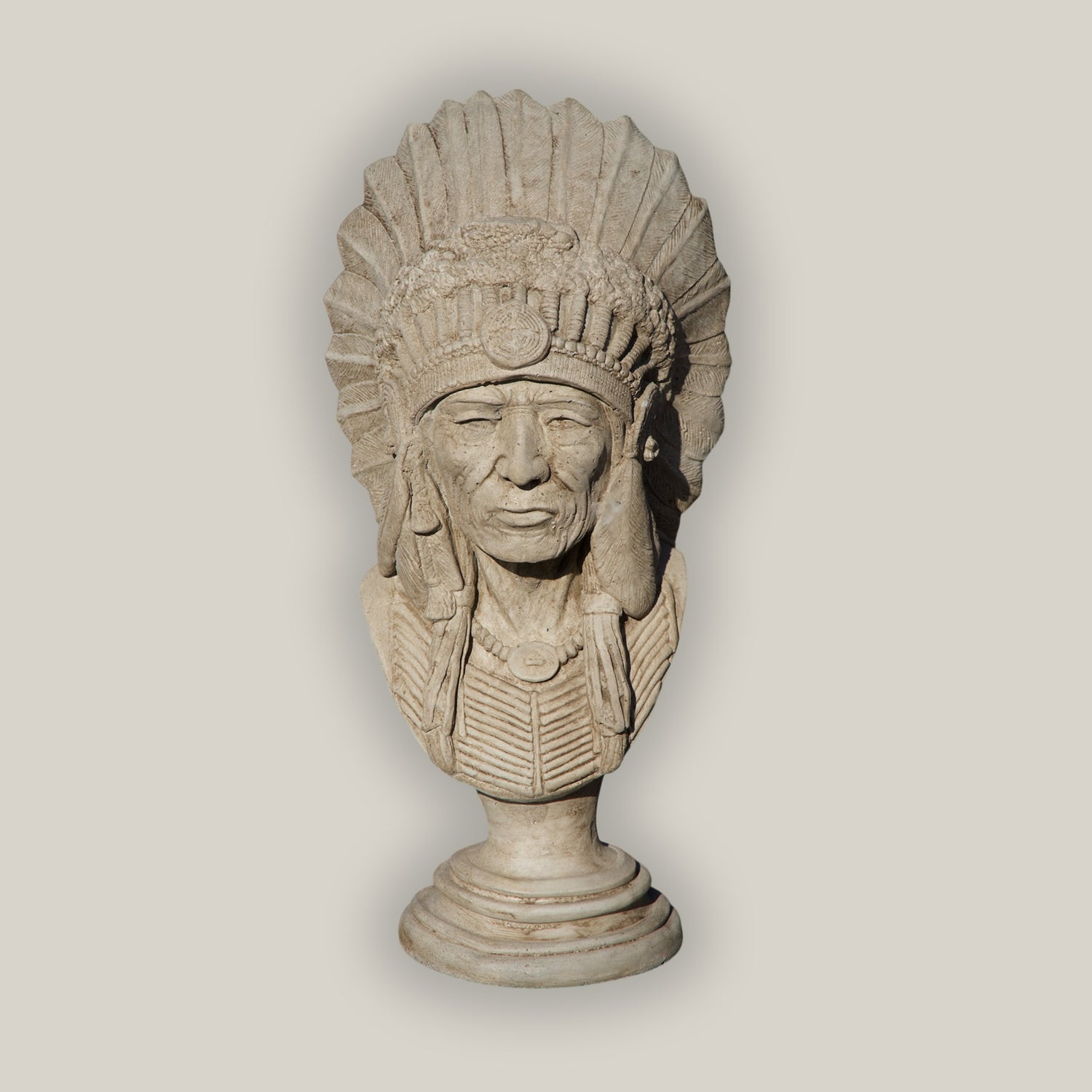 Ceramic Indian Head