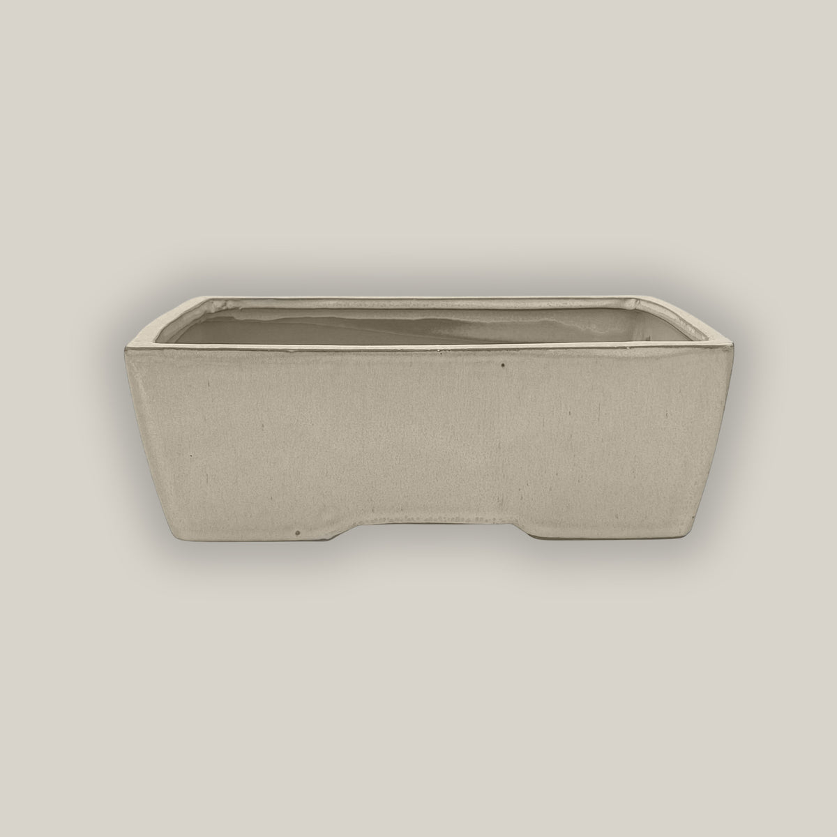 374L2 - Vanilla Bonsai Pots - Rectangular