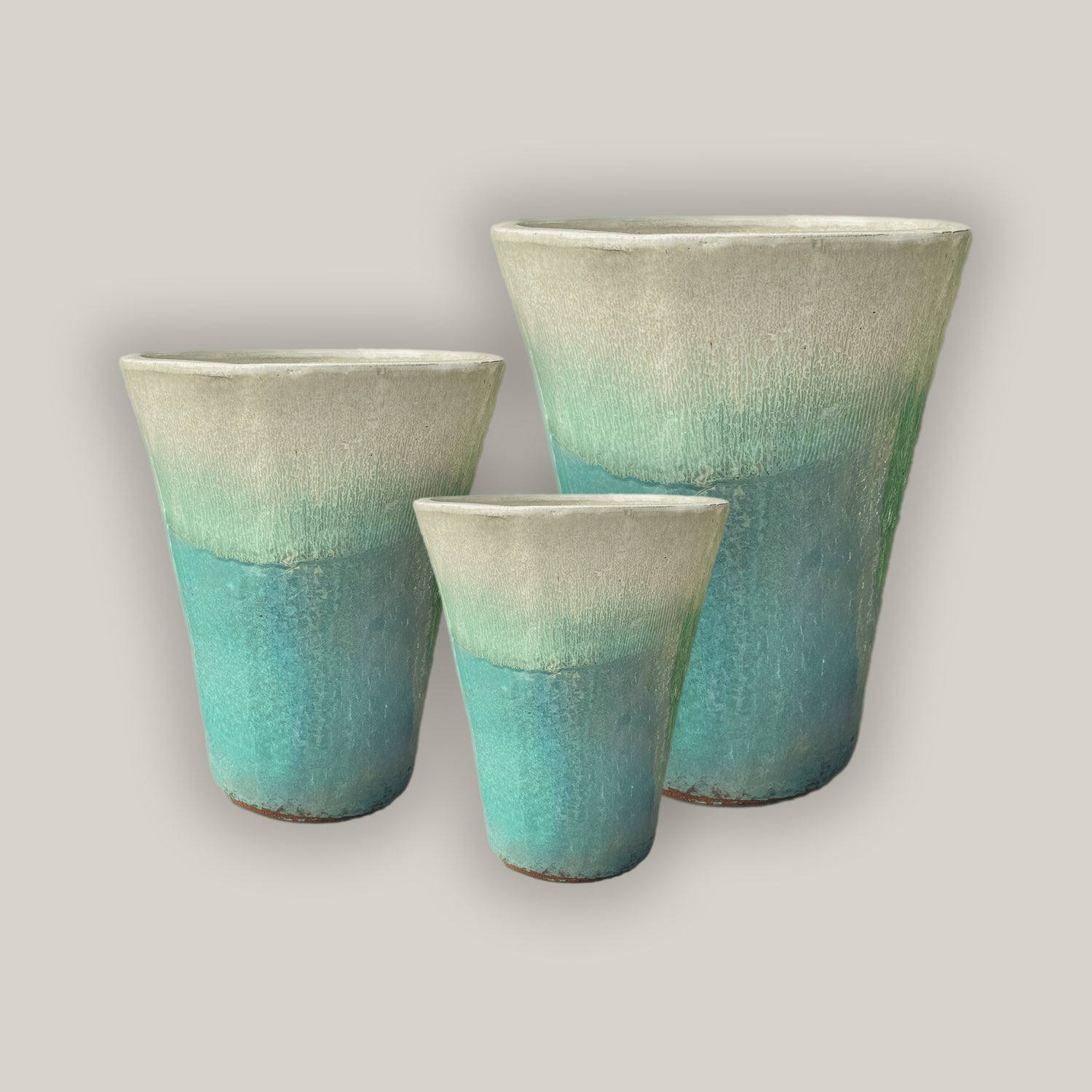 238M60 - Round Flared Ceramic Planter