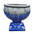 8615N73 - Matte Black/Blue Ceramic Olympia Urn