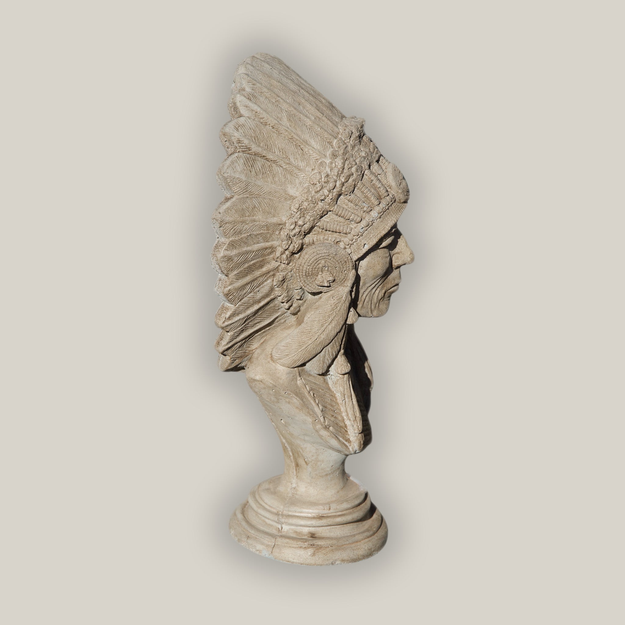 Ceramic Indian Head