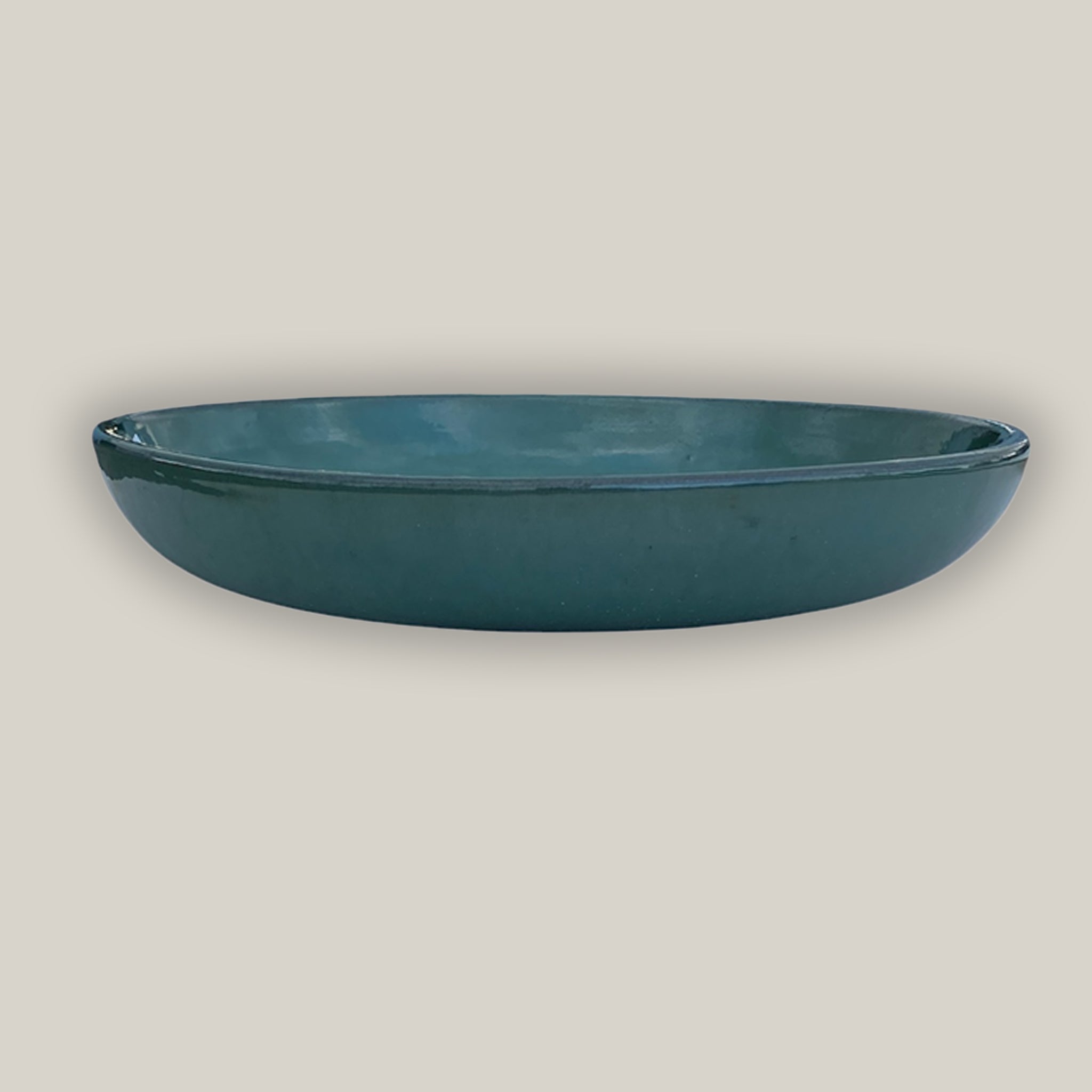 3106L5TF - Ceramic Bird Bath Bowl - Jade