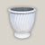 3080L4 - White Ceramic Ridged Urn