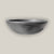 matte black shallow planter for flowers and succulents