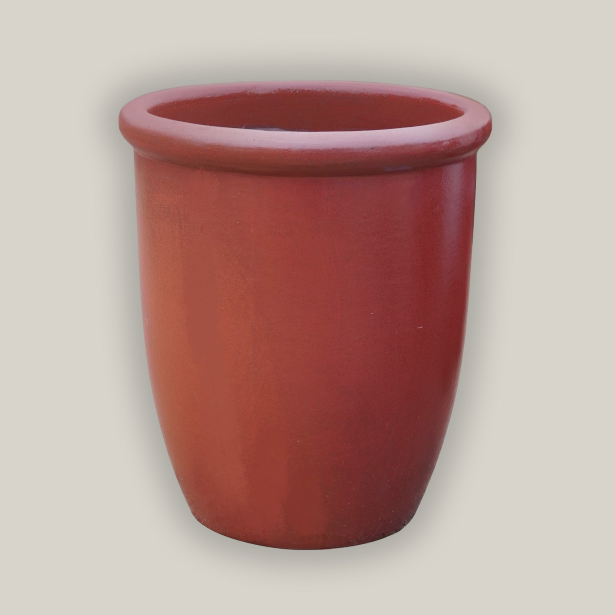 6026H44FS - Chili Red Cana Pot - FREE SHIPPING