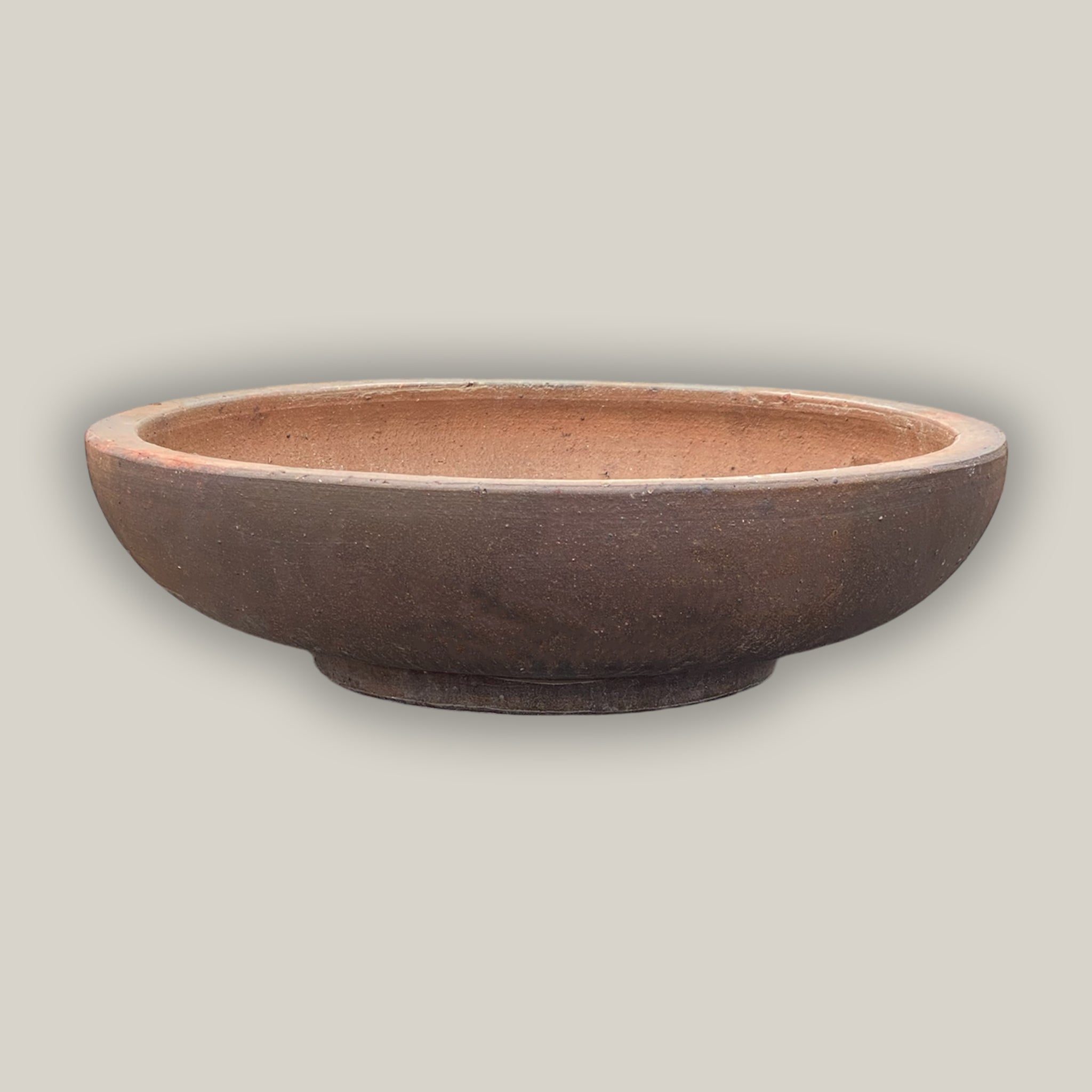 603R14FS - Iron Clay Rustic Style Wide Bowl - FREE SHIPPING