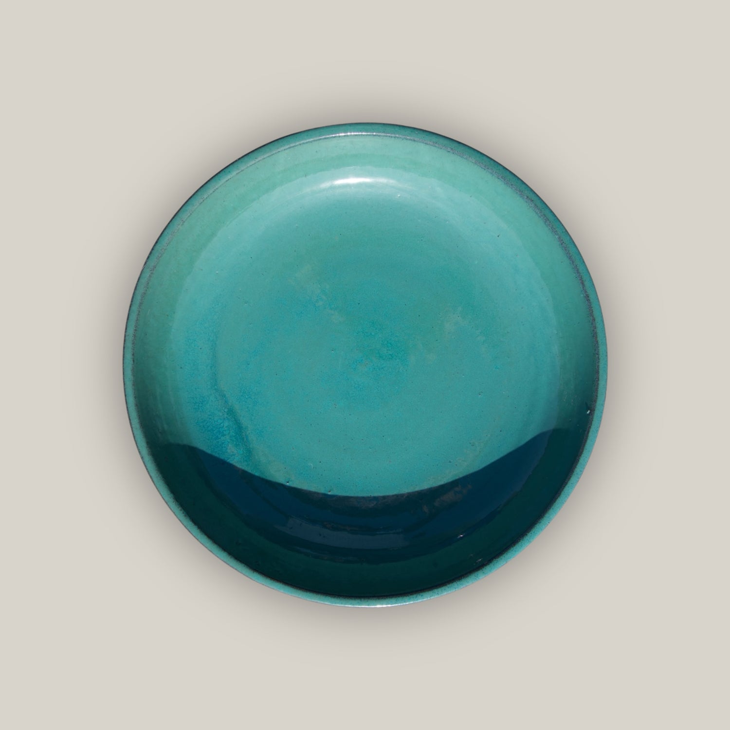 3106L5 - Ceramic Bird Bath - Jade Top and Black Stand