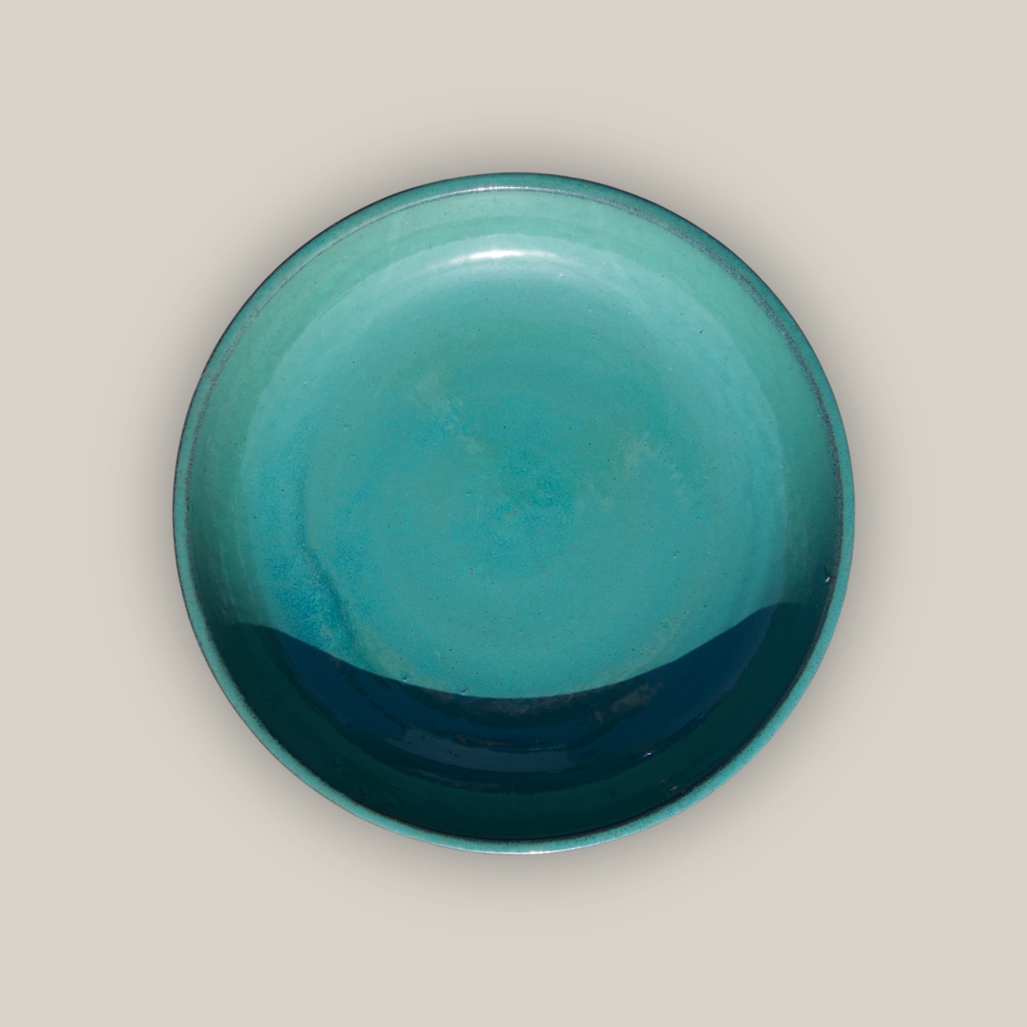 3106L5 - Ceramic Bird Bath - Jade Top and Black Stand