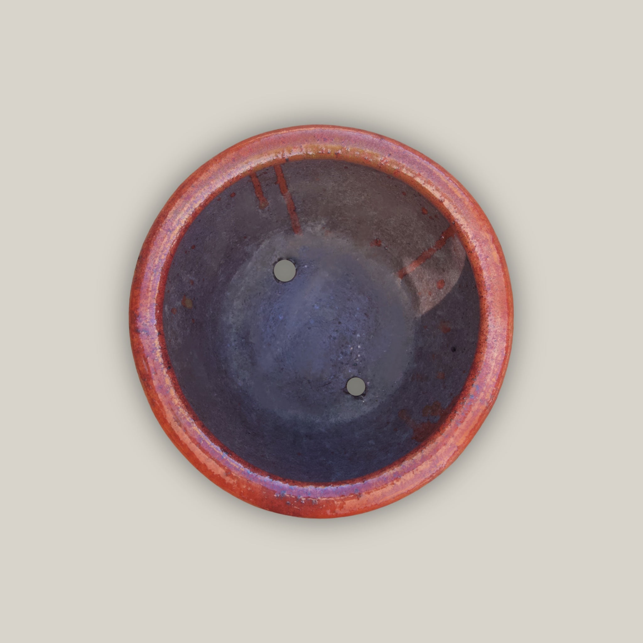 3211CO - Copper Red Sanskrit Planter