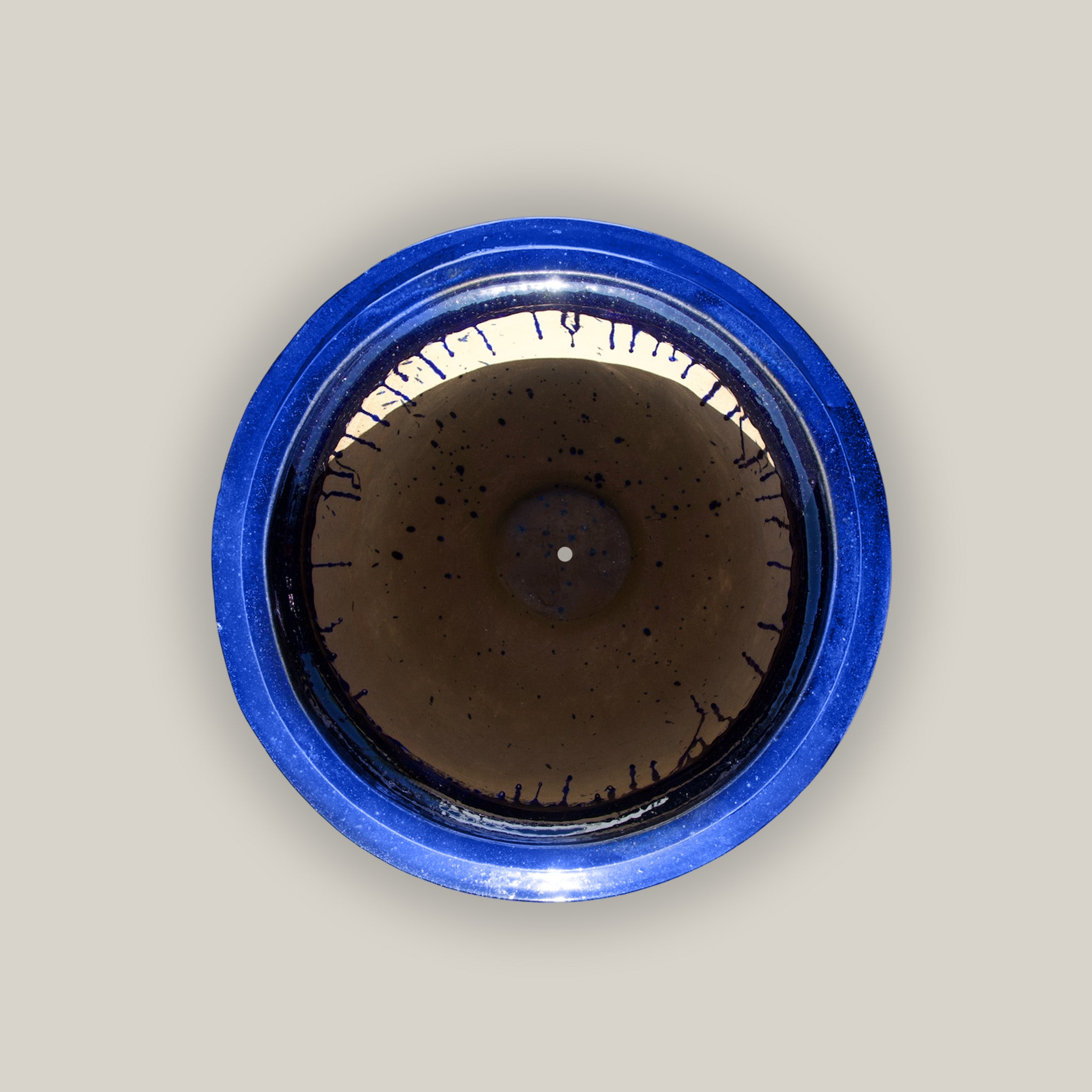 Blue Cloud Medallion Urn