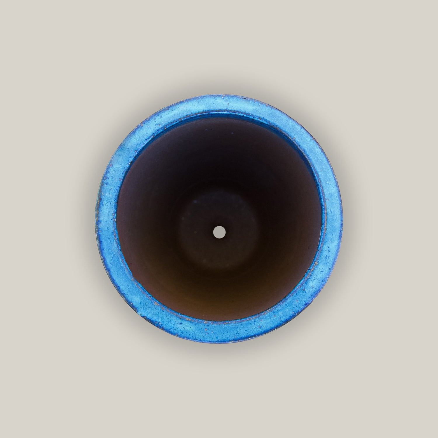 6036H47 - Blue Tall Tapered Cylinder Planter