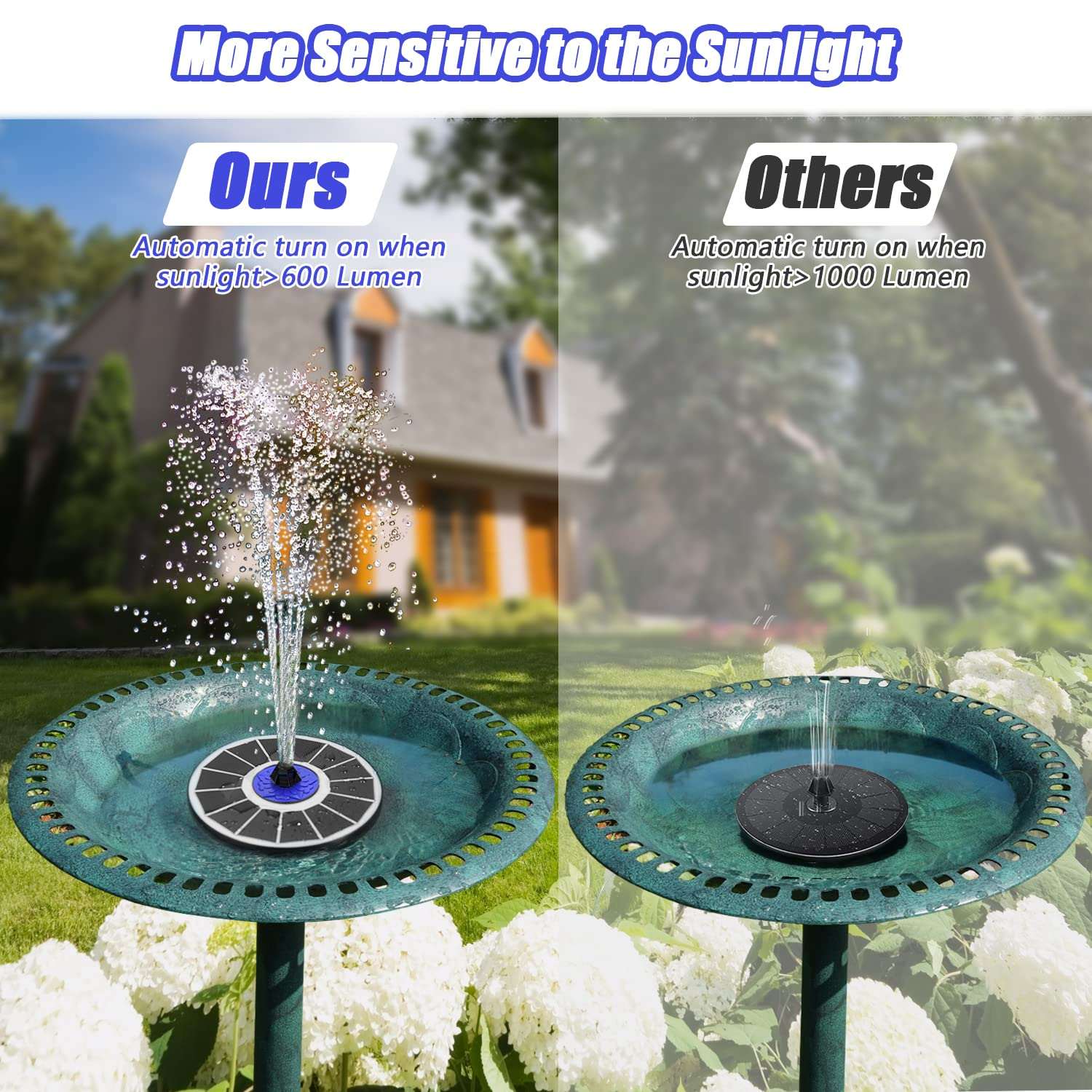 SOLABF3 - Solar birdbath fountain 3.5W