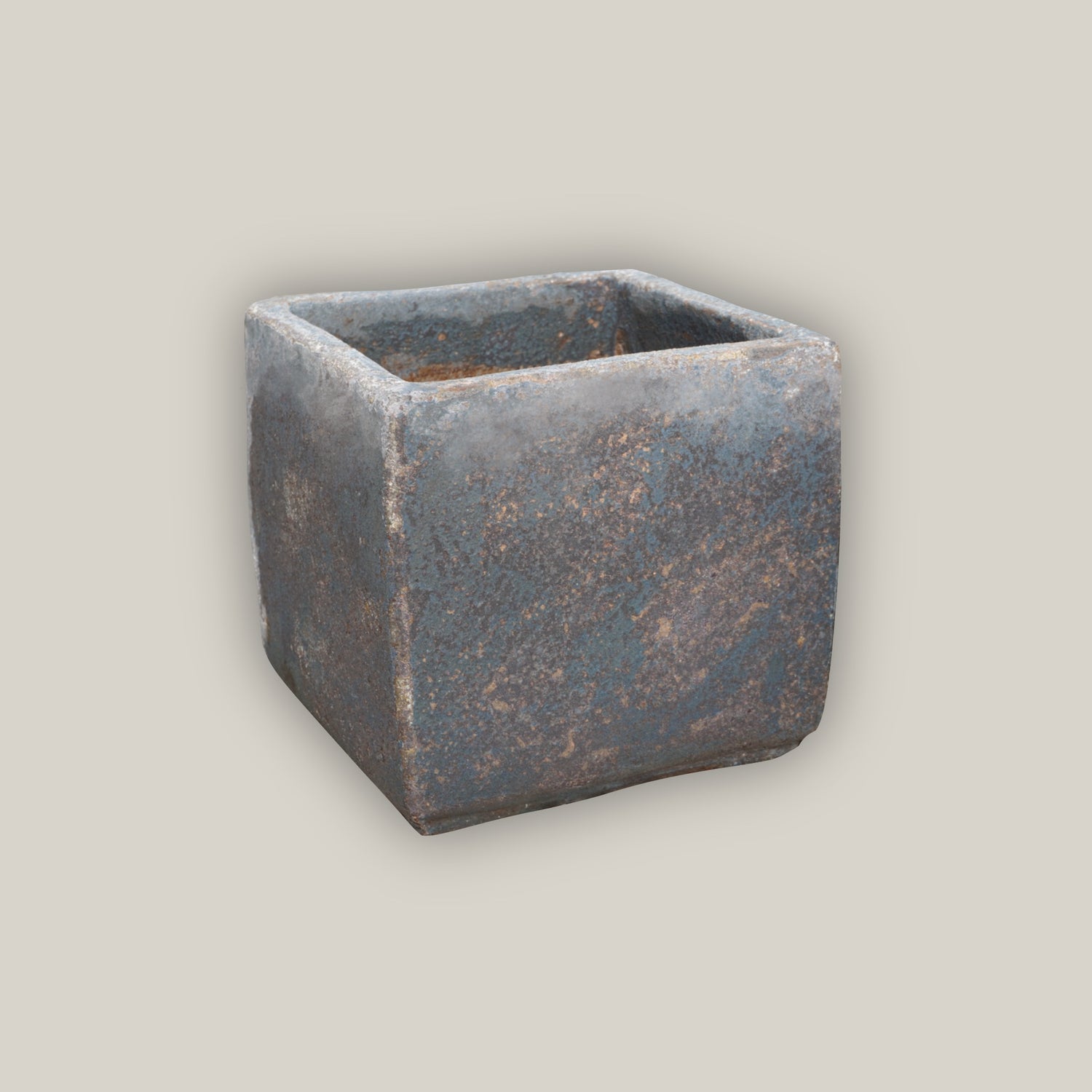 1-6030ADA - Atlantis Double Fired Cube Pot