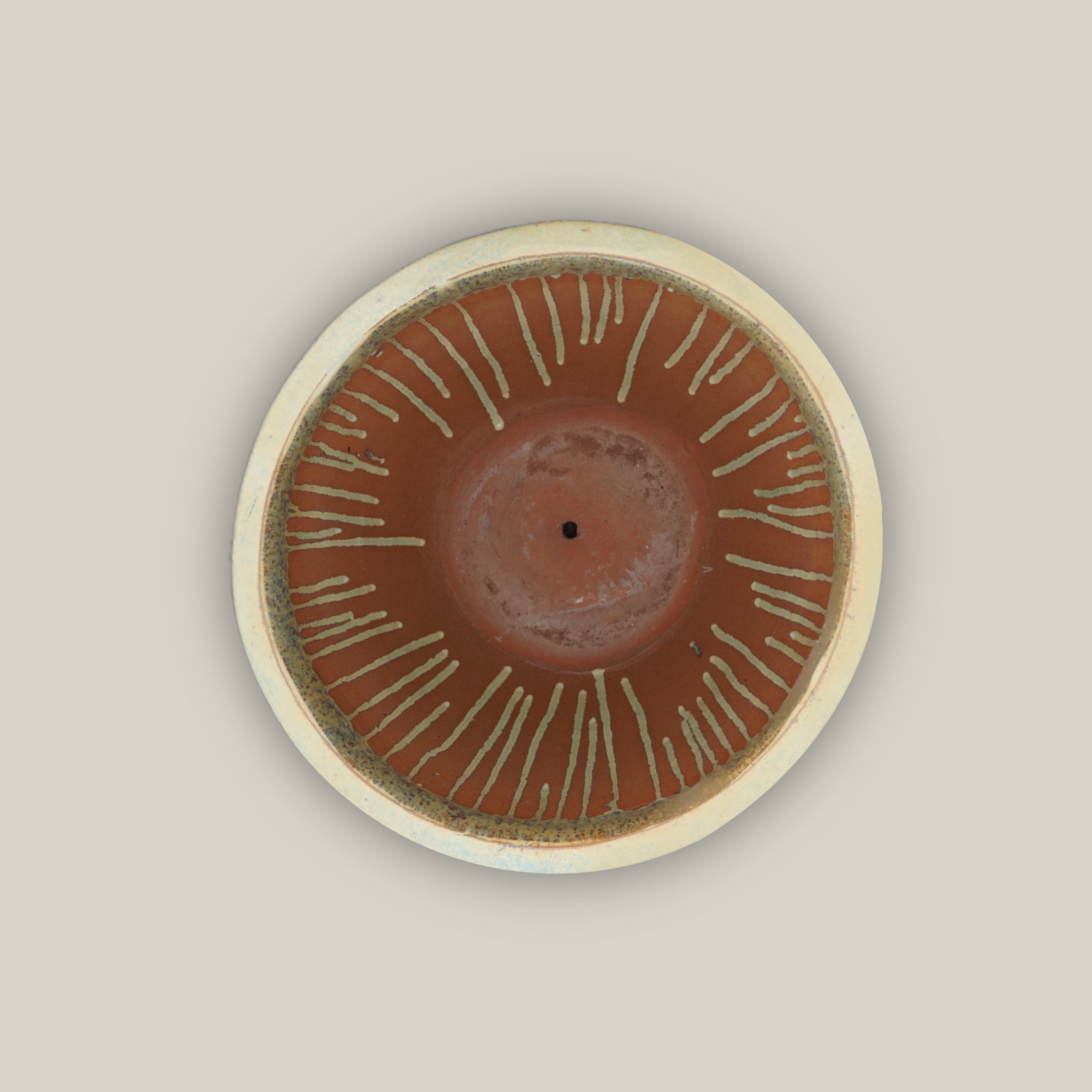 9082C11 - Cream Ceramic Bullet Planter