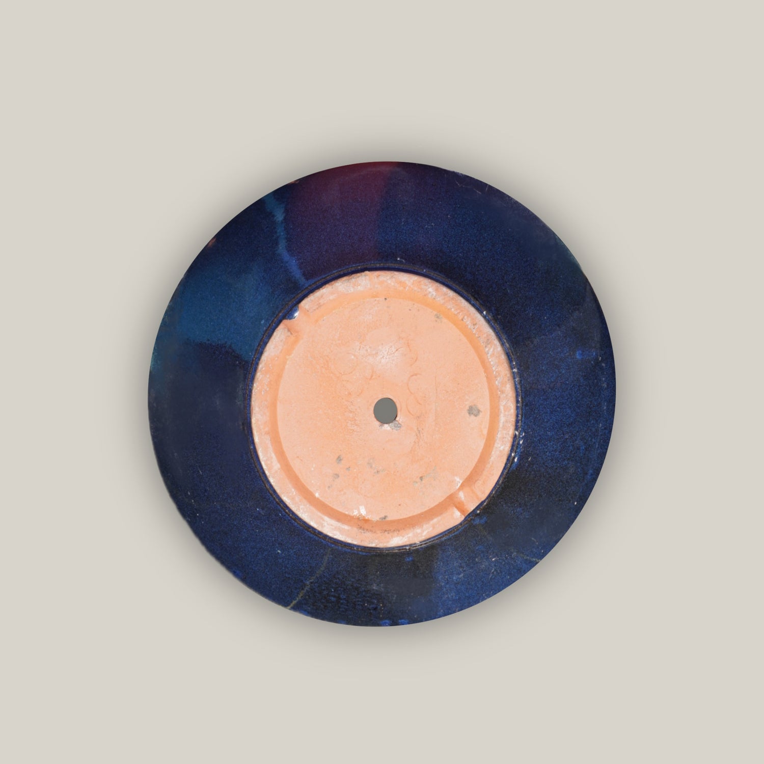 372L15 - Dark Blue Low Wide Planter