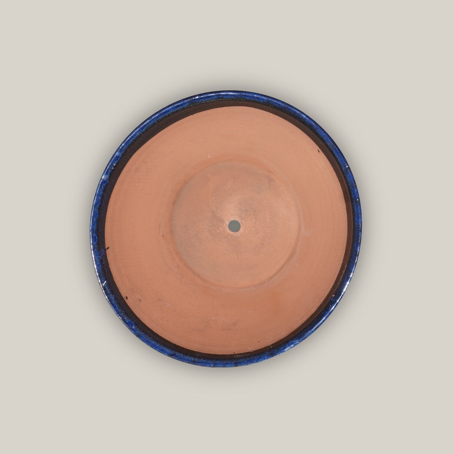 372L15 - Dark Blue Low Wide Planter