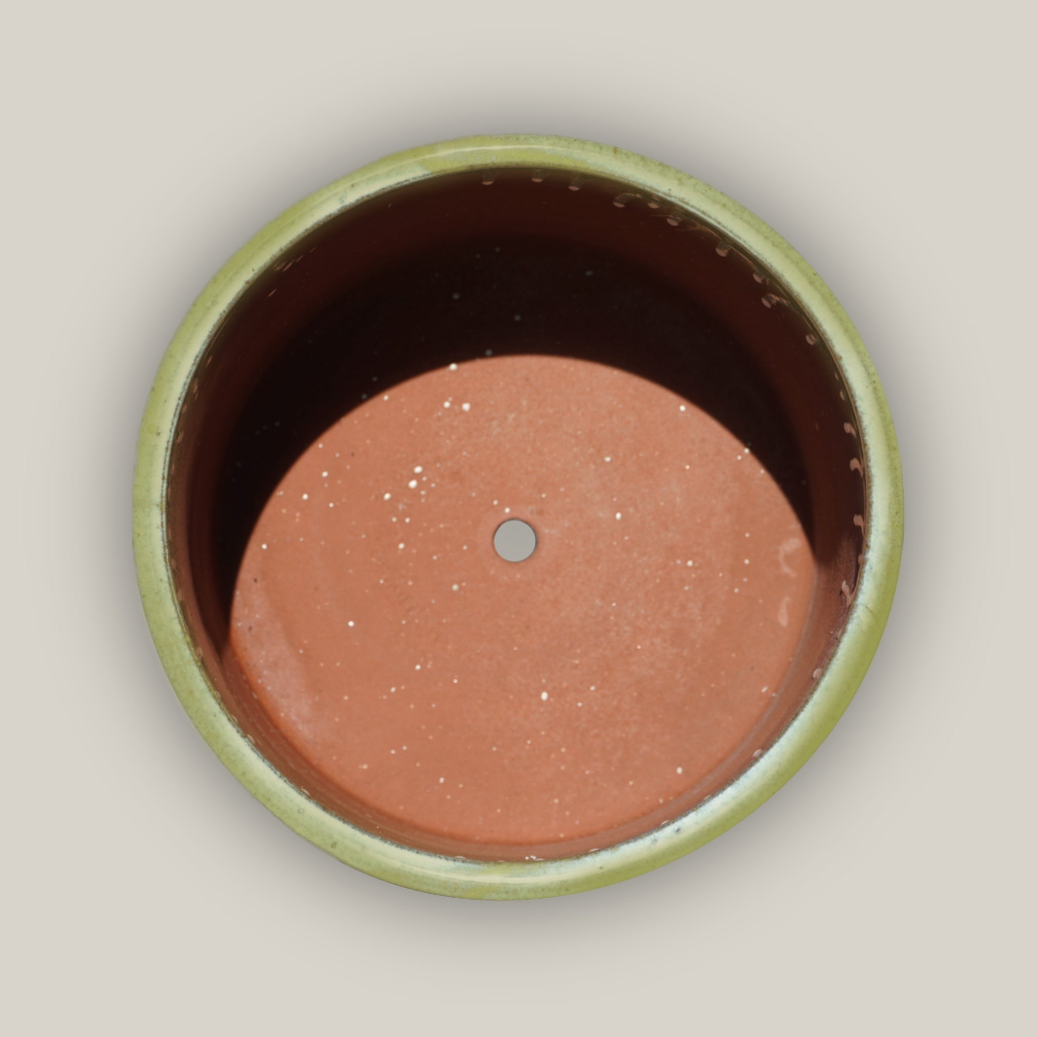 3101L47FS - Lemon Sand Short Cylinder Planter - FREE SHIPPING