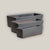Black Rectangle Planters