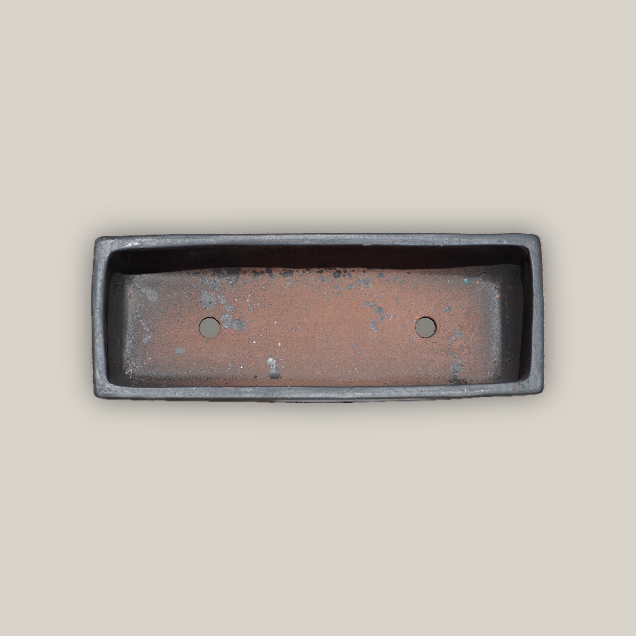 Black Rectangle Planters