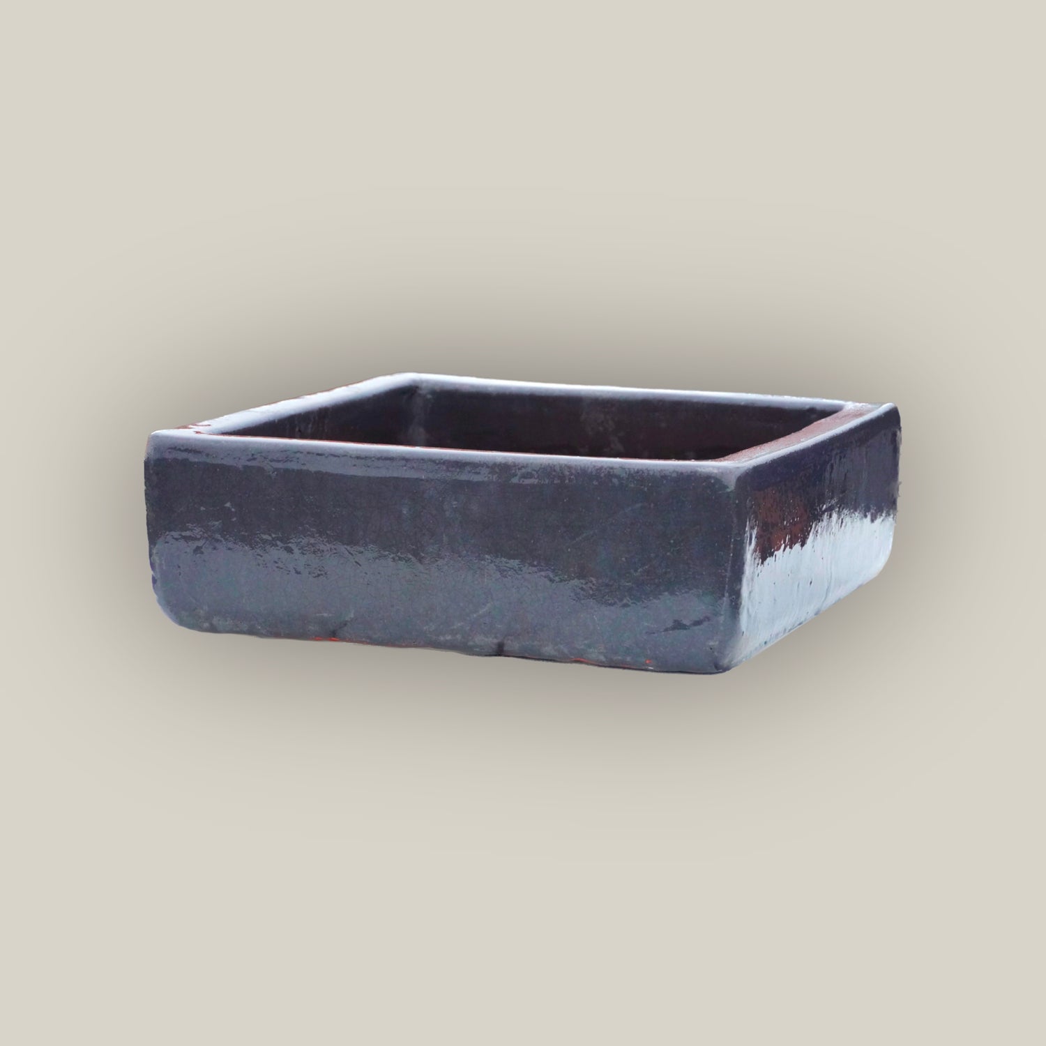 Ceramic Black Planter