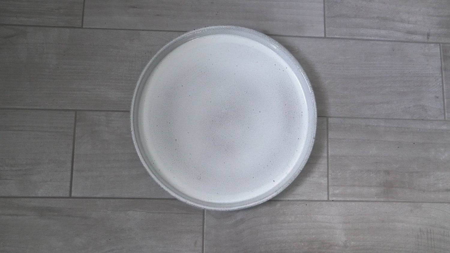 Blue Ceramic Planter Saucer