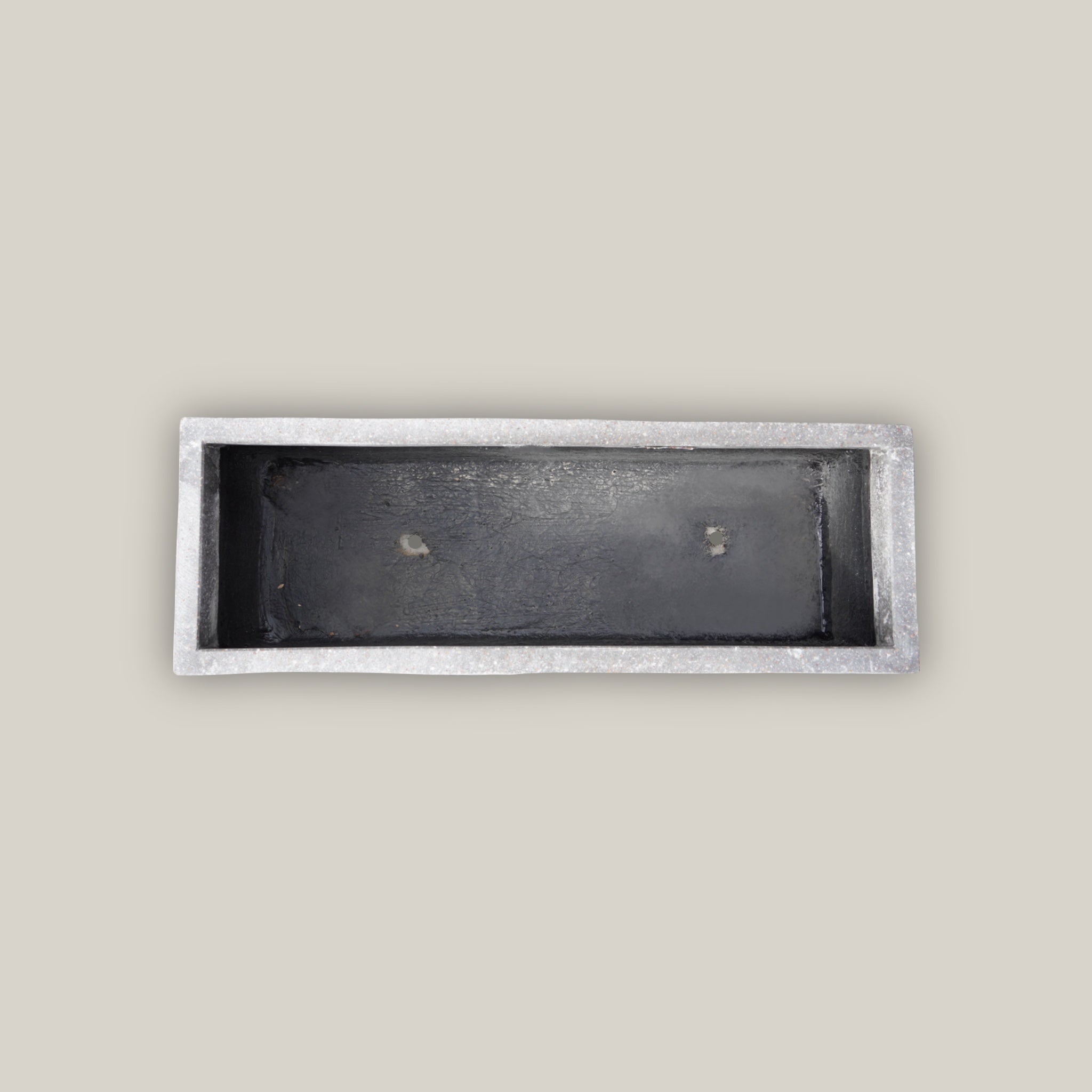 7170RS - River Stone Rectangular Trough Planter