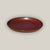 Copper Red Round Ceramic Saucer - Ten Thousand Pots - top