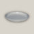 White Round Ceramic Saucer - Lion - Ten Thousand Pots - side