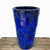 Tall Ceramic Vines Planter Cobalt | Ten Thousand Pots