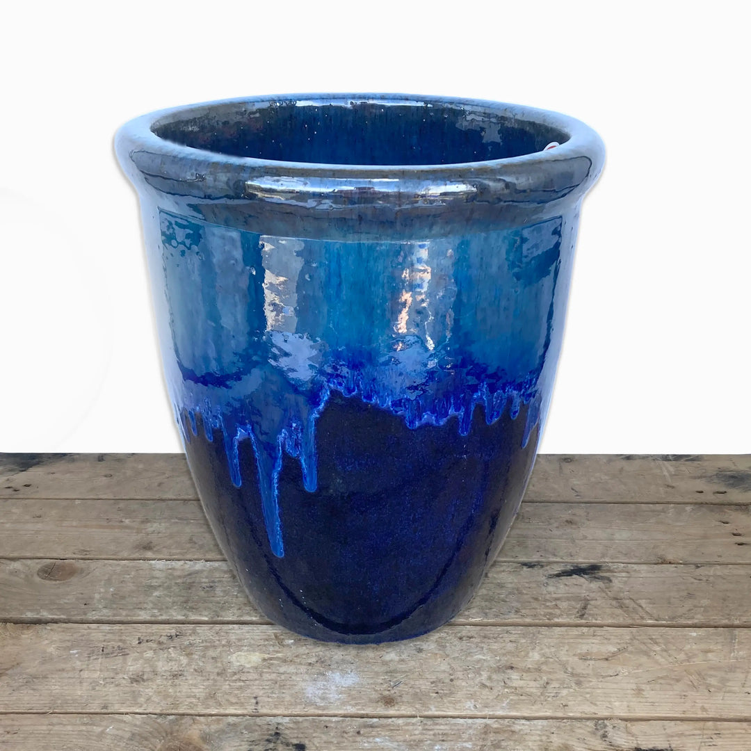 Marble Green/Blue Cana Pot
